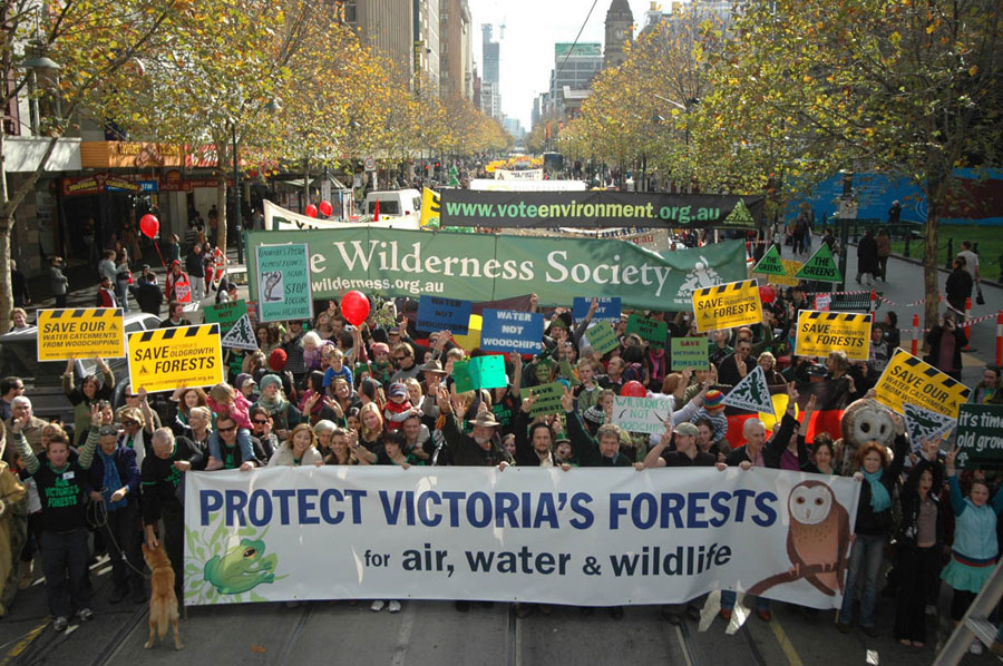 Rally for Forests, Melbourne 2006