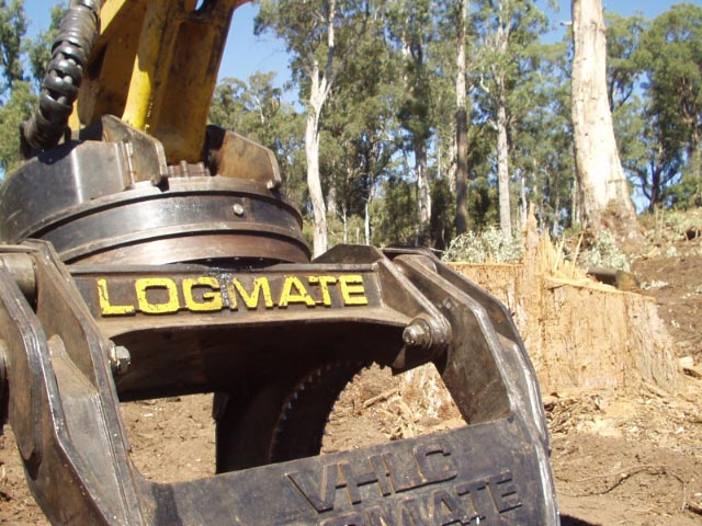 Survey rd Log mate and stump