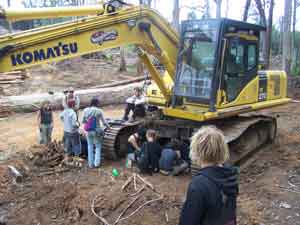 Locking on to logging machinery